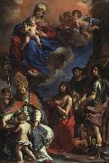  Giovanni Francesco  Guercino Virgin and Child with the Patron Saints of Modena oil painting picture wholesale